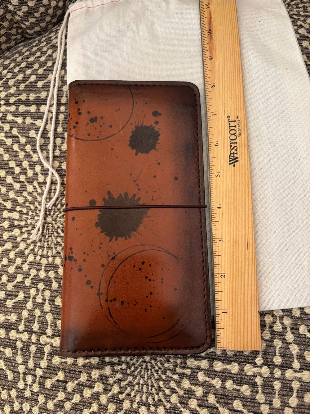 Chic Sparrow Hobonichi Weeks Leather Planner Cover Folio Antiqued - Picture 14 of 14